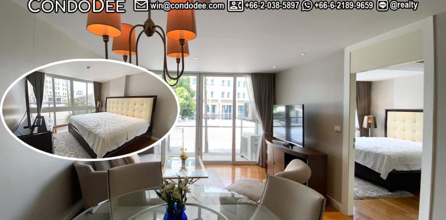 Condo à Watthana, Bangkok, Thaïlande, 2 chambres № 200968