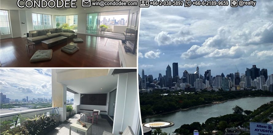 Condo à Khlong Toei, Bangkok, Thaïlande, 3 chambres № 200973