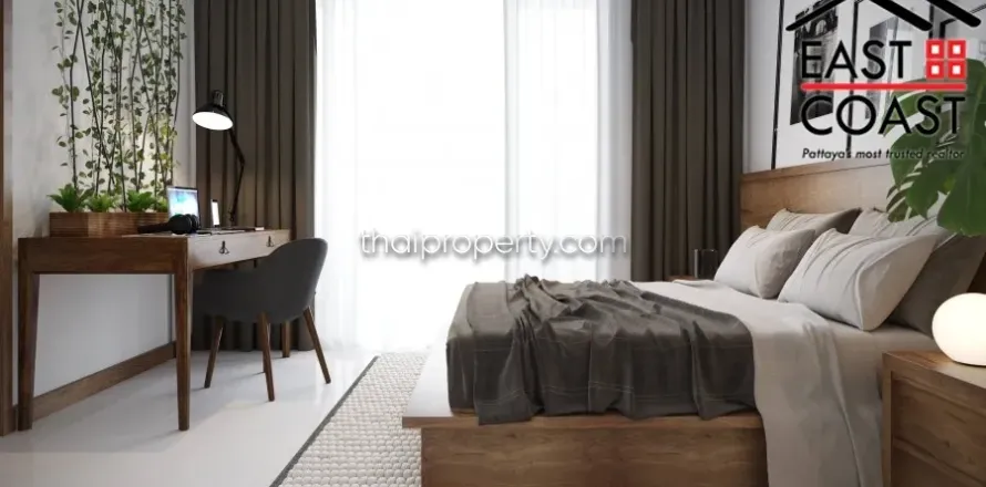 Estudio en el condominio en Pattaya, Tailandia № 213547