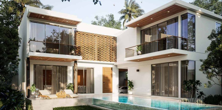 Villa à Bang Tao, Thaïlande 4 chambres № 166400