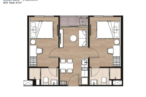 Condo in Phuket, Thailand, 2 bedrooms  № 166401 - photo 10