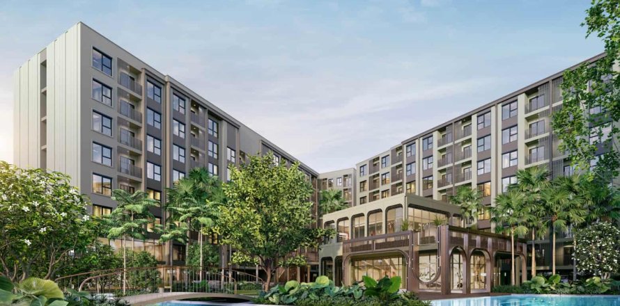 Condo in Phuket, Thailand, 2 bedrooms  № 166401