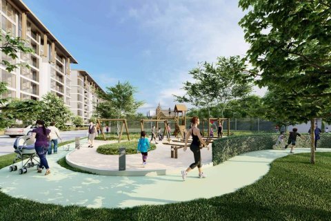 Кондоминиум с 1 спальней в Банг Тао, Таиланд № 166399 - фото 7