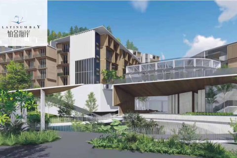 Condo à Kamala, Thaïlande, 1 chambre  № 166404