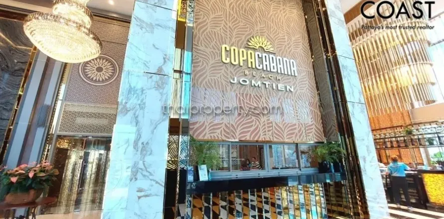 Condominio de 1 dormitorio en Jomtien Beach, Pattaya, Tailandia № 213719