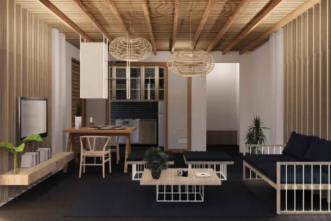 Вилла в Чиангмае, Таиланд с 2 спальнями № 154300 - фото 2