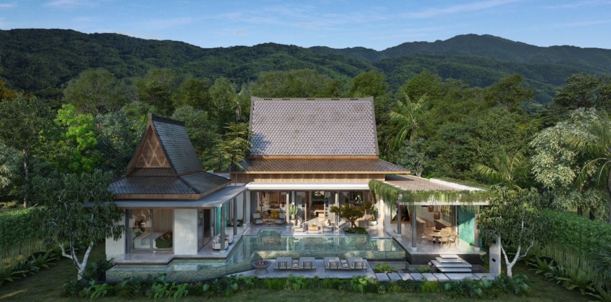 Villa à Phuket, Thaïlande 5 chambres № 159700