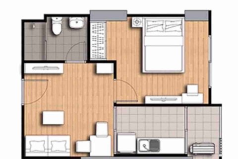 Condo in Bangkok, Thailand, 1 bedroom  № 183583 - photo 9