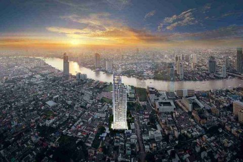 Condo in Thonburi, Bangkok, Thailand, 1 bedroom  № 183585 - photo 2