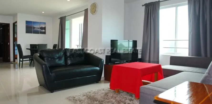 Condominio de 2 dormitorios en Jomtien Beach, Pattaya, Tailandia № 212561