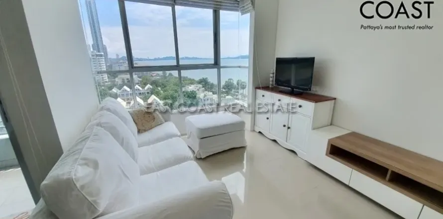 Condominio de 2 dormitorios en Jomtien Beach, Pattaya, Tailandia № 212562