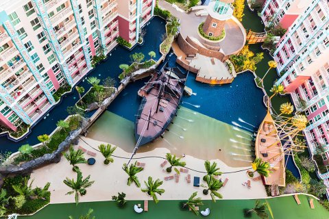 Квартира в Паттайе, Таиланд с 3 комнатами  № 170439 - фото 18