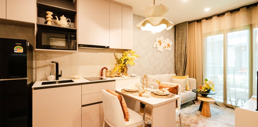 Квартира в Паттайе, Таиланд с 2 комнатами  № 170440