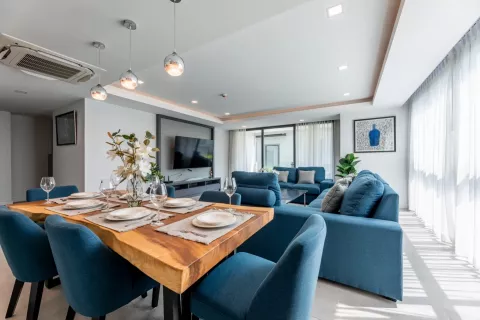 Кондоминиум с 3 спальнями в Паттайе, Таиланд № 138689 - фото 10