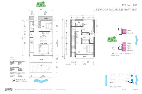 Duplex à Bang Tao, Thaïlande 3 chambres № 166195 - photo 10