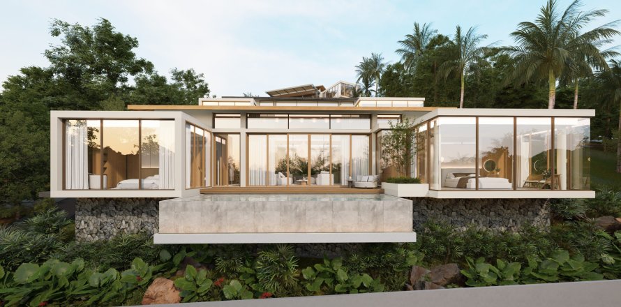 Вилла в Самуи, Таиланд с 3 спальнями № 151162