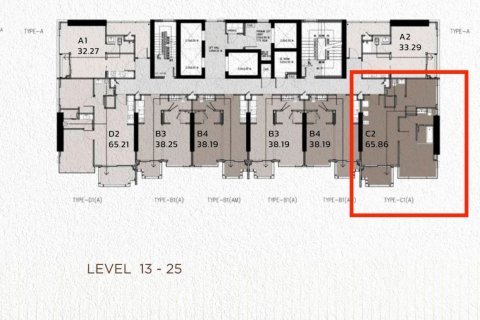 Кондоминиум с 2 спальнями в Паттайе, Таиланд № 170603 - фото 2