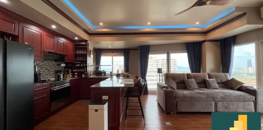 Condominio de 1 dormitorio en Jomtien Beach, Pattaya, Tailandia № 210639