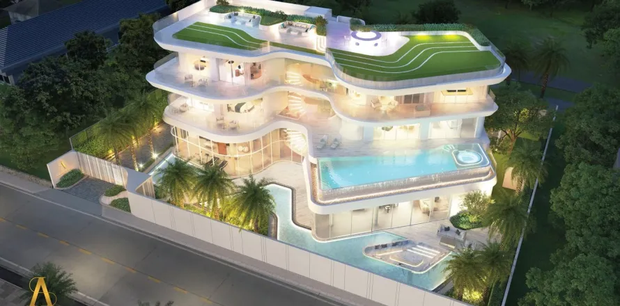 Maison à Pattaya, Thaïlande 5 chambres № 155727