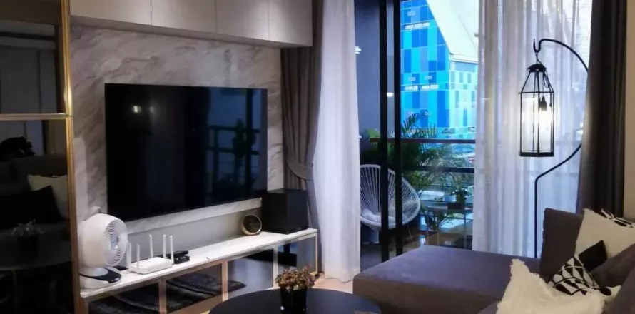 Studio dans le Condo à Watthana, Bangkok, Thaïlande № 142674