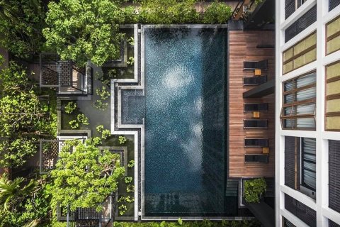 Studio dans le Condo à Watthana, Bangkok, Thaïlande  № 142675 - photo 11