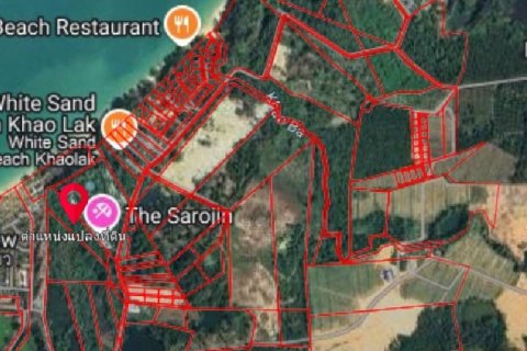 Terrain à Phang Nga, Thaïlande 55384 m2 № 141064 - photo 2