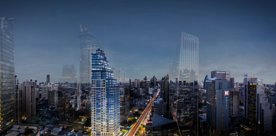 Condo à Watthana, Bangkok, Thaïlande, 2 chambres  № 172561