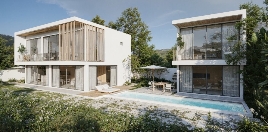 Villa à Ko Samui, Thaïlande 4 chambres № 170044