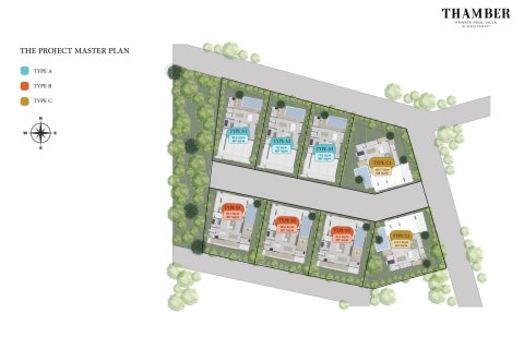 Вилла в Паттайе, Таиланд с 4 спальнями  № 170042 - фото 13