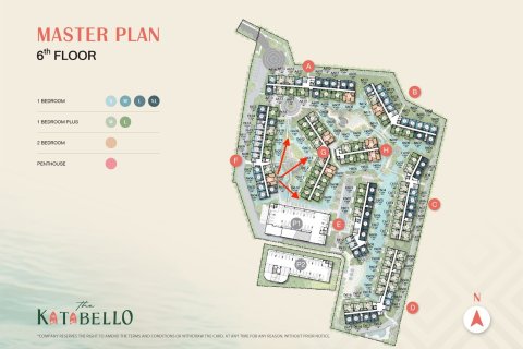 Condo à Phuket, Thaïlande, 2 chambres  № 160726 - photo 5