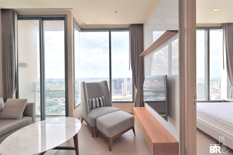 Condo à Bangkok, Thaïlande, 1 chambre № 187721
