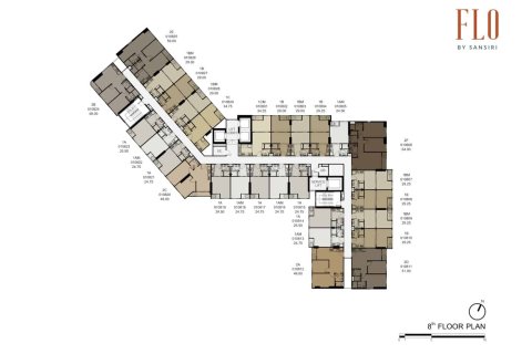 Eigentumswohnung in Thonburi, Bangkok, Thailand, 2 Schlafzimmer № 222395 - Foto 14