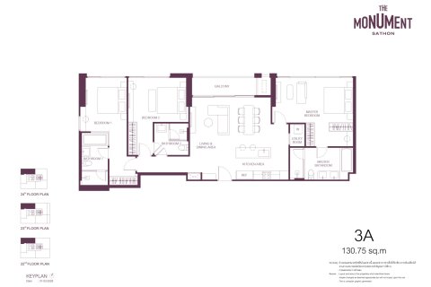 Eigentumswohnung in Sathon, Bangkok, Thailand, 3 Schlafzimmer  № 222391 - Foto 18