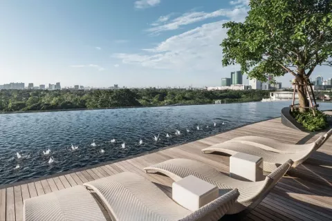 Кондоминиум с 2 спальнями в Чатучаке, Бангкок, Таиланд № 139229 - фото 13