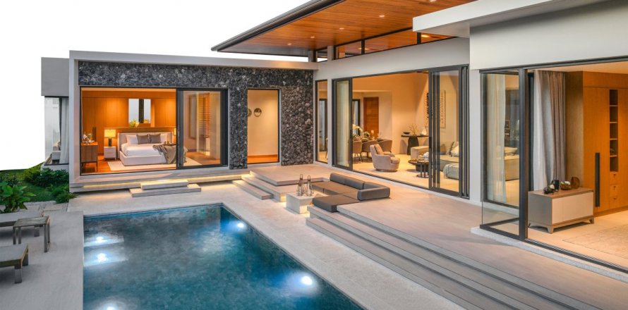 House in Bang Tao, Thailand 3 bedrooms № 75507