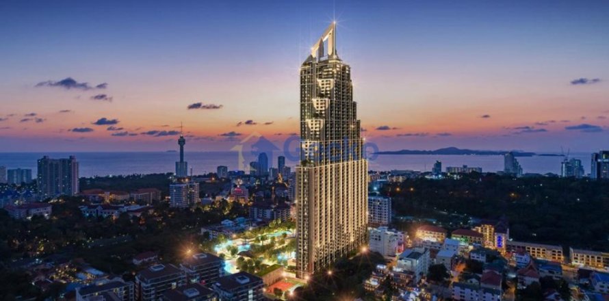 คอนโดมิเนียมในพัทยา, ประเทศไทย, 1 ห้องนอน № 202402