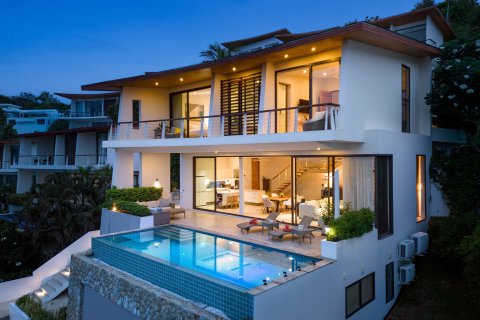 Villa à Ko Samui, Thaïlande 4 chambres № 169564