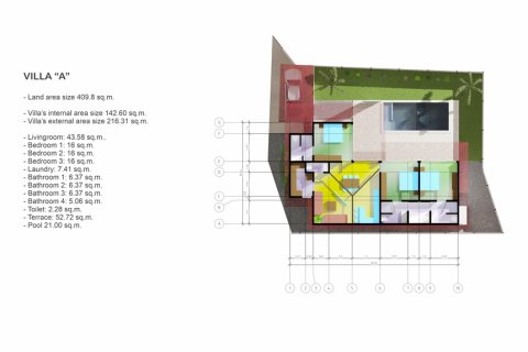 Вилла в Самуи, Таиланд с 3 спальнями № 165732 - фото 12