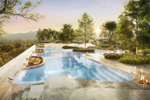 Квартира в Паттайе, Таиланд с 2 комнатами  № 134155 - фото 15