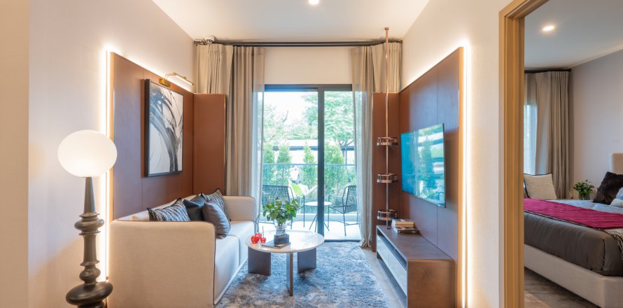 Квартира в Паттайе, Таиланд с 2 комнатами  № 134155