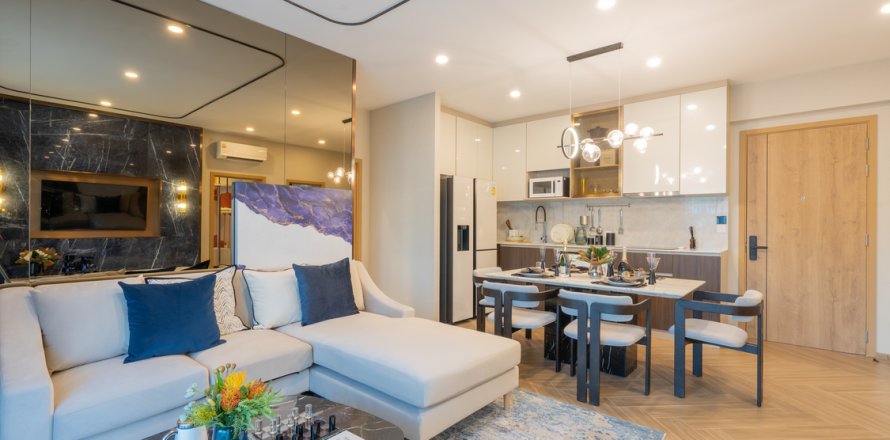 Квартира в Паттайе, Таиланд с 3 комнатами  № 134154