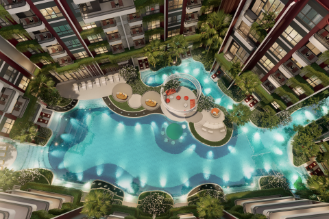 Квартира в Паттайе, Таиланд с 2 комнатами № 134157 - фото 15