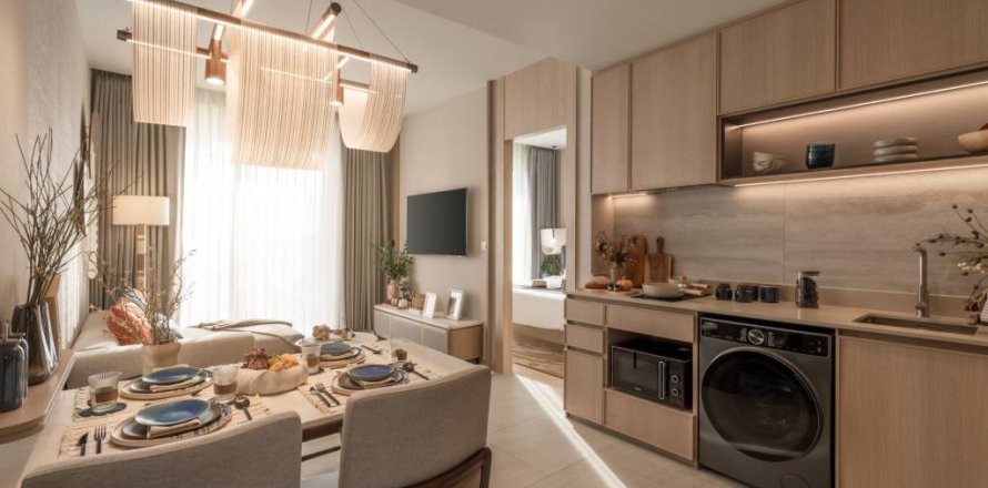 Кондоминиум с 1 спальней в Пхукете, Таиланд № 117382