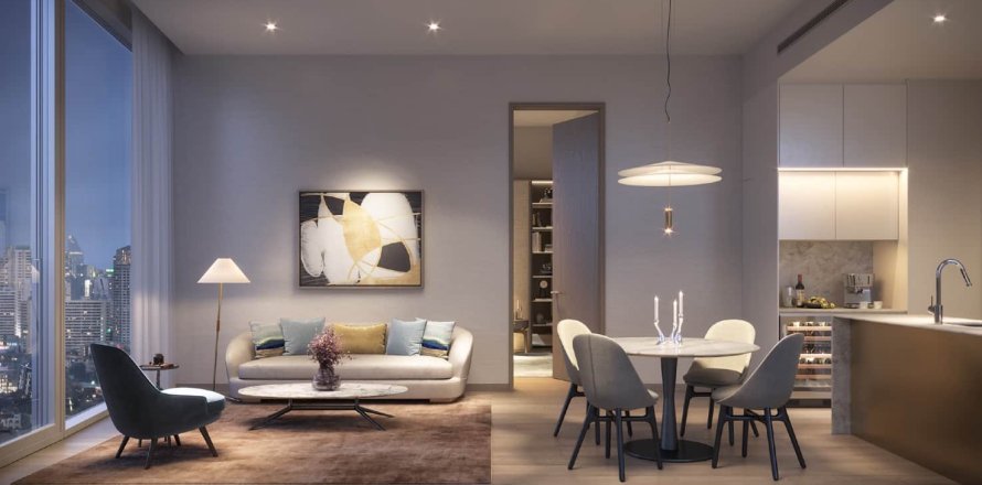 Condo à Bangkok, Thaïlande, 1 chambre  № 166766