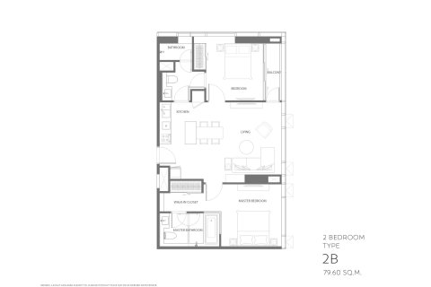 Condo à Bangkok, Thaïlande, 2 chambres  № 166763 - photo 17