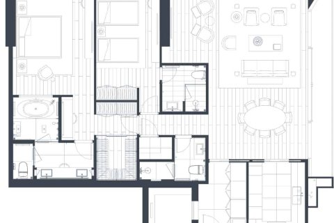 Condo à Bangkok, Thaïlande, 2 chambres  № 166764 - photo 15