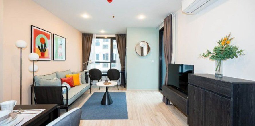 Кондоминиум с 2 спальнями в Дин Даенге, Бангкок, Таиланд № 147498