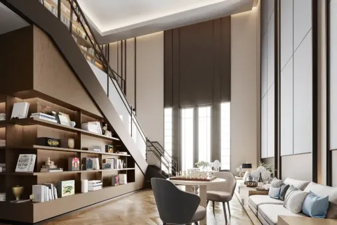 Condo in Watthana, Bangkok, Thailand, 3 bedrooms  № 160912