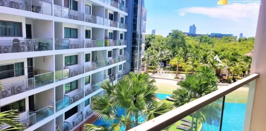 Condominio de 1 dormitorio en Jomtien Beach, Pattaya, Tailandia № 211116