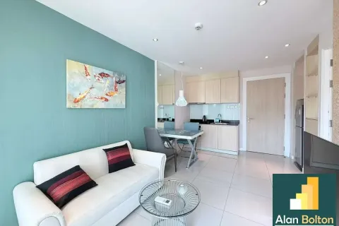 Condominio de 1 dormitorio en Jomtien Beach, Pattaya, Tailandia № 211118 - foto 10